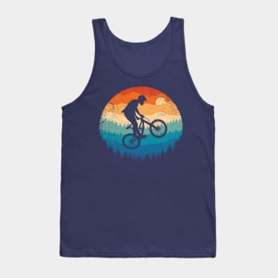 Mountain Biking Retro Tank Top